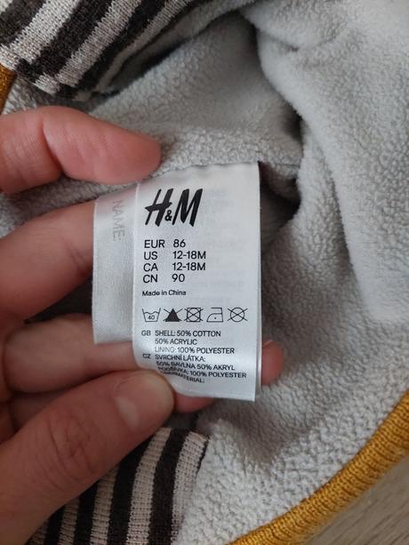 Zimna čiapka h&m vel.86, h&m,86