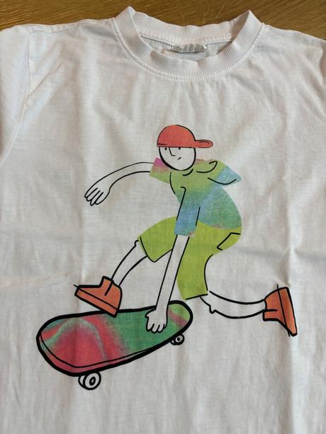 Krásne ziarive tričko s potlačou, coccodrillo,152