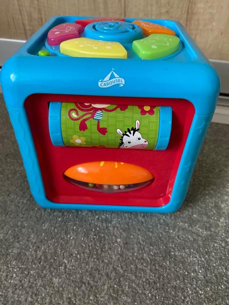 Detská zvukova kocka pre najmenších, 