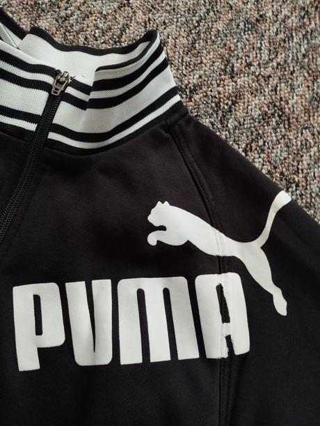 Čierna puma mikina m ale aj s, puma,m
