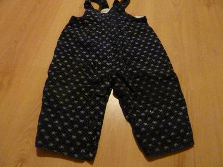 Oteplené chlapčenské nohavičky, baby,80