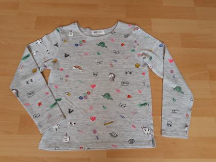 Pekný pulóvrik, h&m,122