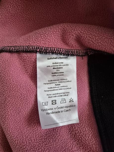 Softshellový overal - šijeme srdcem, 92