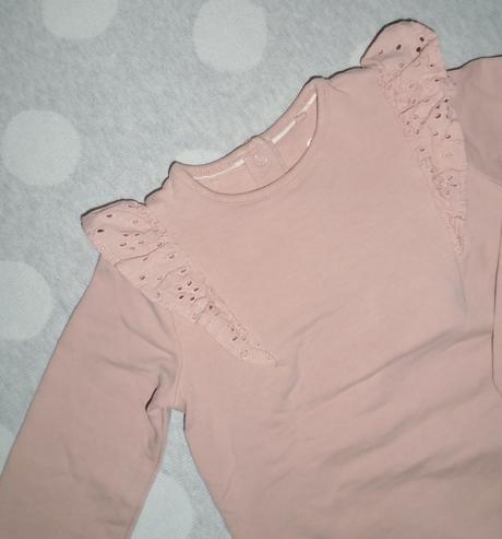 Mikina s volánmi na 2 až 3 roky, c&a,98