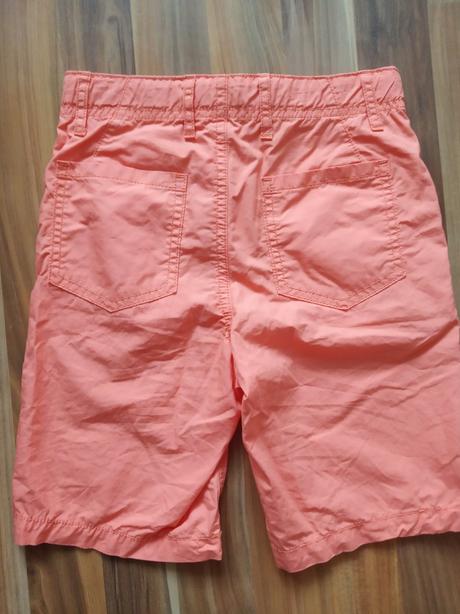 Kraťasy šortky oranžové - super stav, tcm,122
