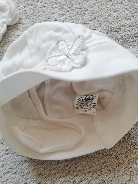 Súprava na krst, dievčatko, biele,56 aj 62, richelieu,56