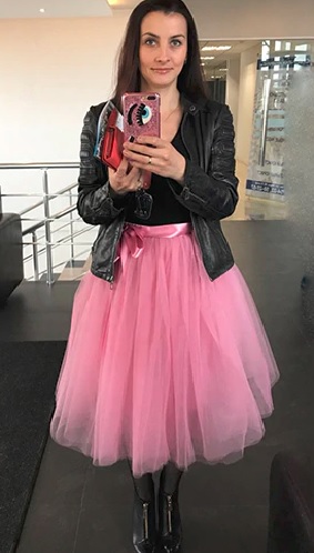 Tutu sukna dlzky 50 65 100 rozne farby nova, <50 - xs