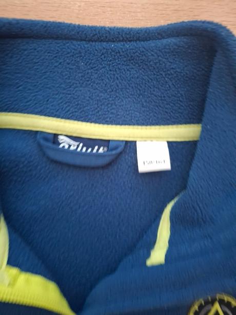 Mikina ns zips modrá, crivit,158