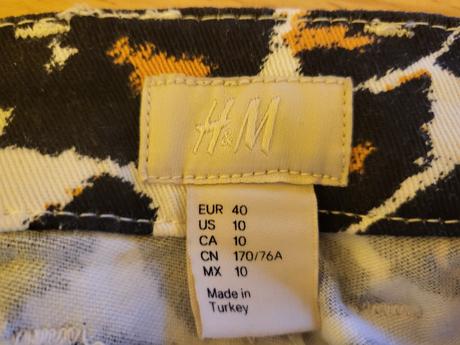 Nohavice h&m, h&m,40