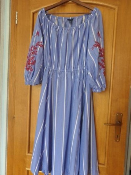 Gant luxusne kvalitne vysivane letne saty m/l, gant,m