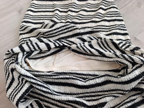 Upletová pásikavá sukňa, reserved,m