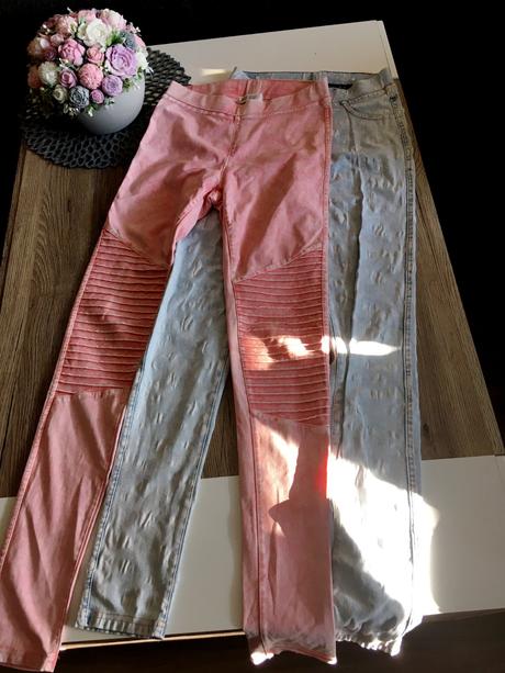 2x legíny, veľ. 170, zn. h and m, spolu 5 eur, h&m,170