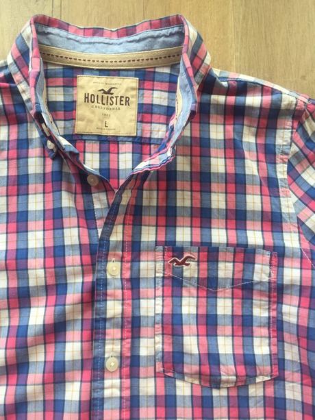 Košeľa hollister, veľkosť l, hollister,l