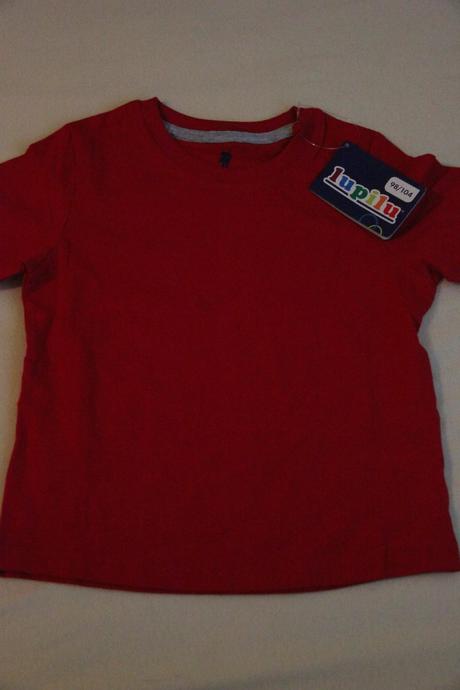 2 nenosené tričká 92/98 , cena spolu  , terranova,92