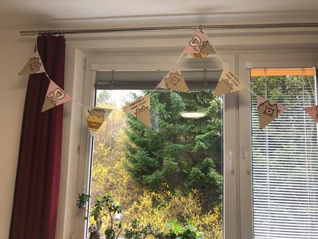 Predám girlandu pusheen, 