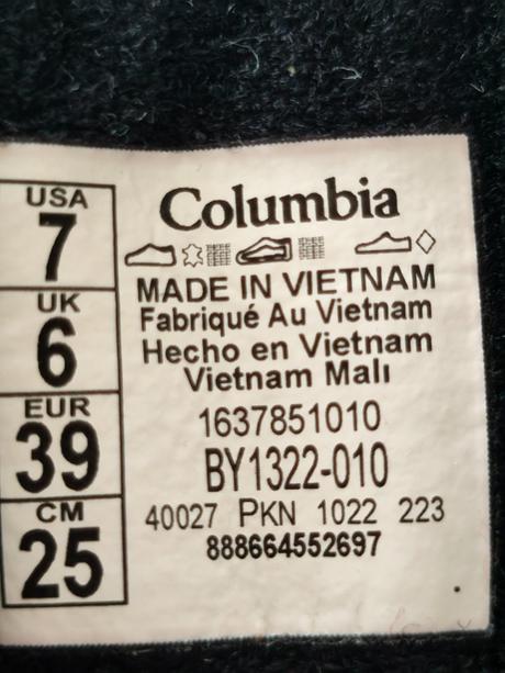 Snehule columbia, columbia,39