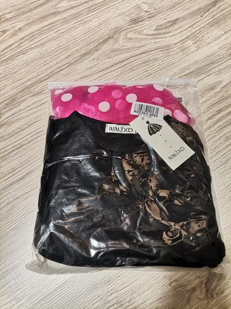 Kostým minnie - ružové šaty + čelenka, 80 / 86 / 92