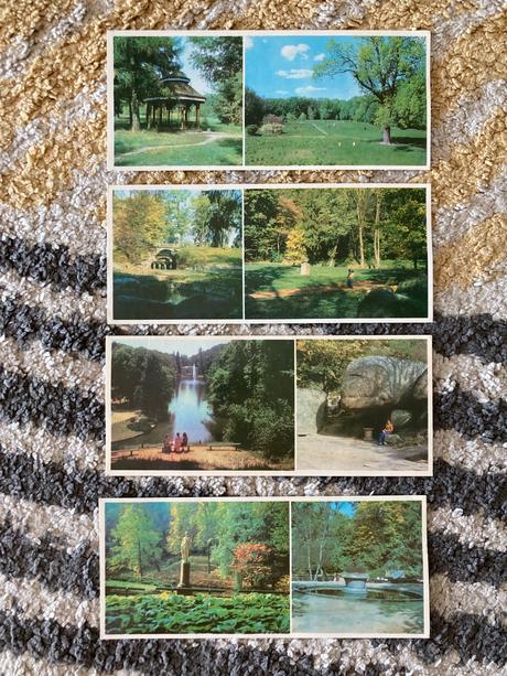 Súbor ruské pomníky a parky (1983),