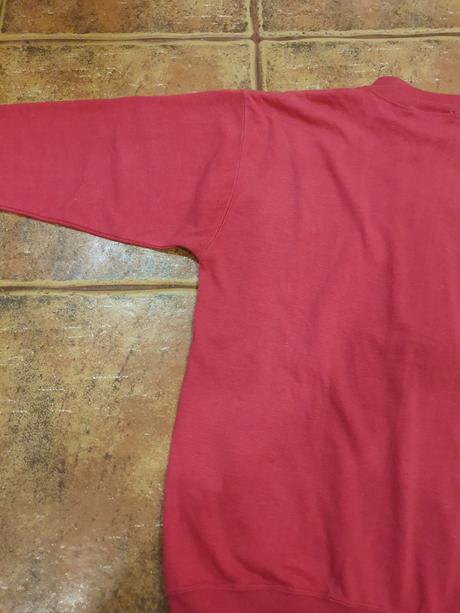 Cyklámenová retro mikina veľ. m, m