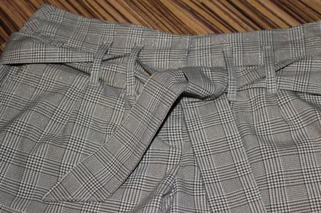 Zlaté kárované kraťasy amisu v. 36, amisu,36