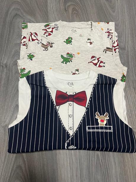 Vianočné tričká, c&a,134