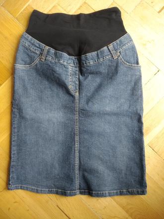 Tehotenská riflová sukňa, yessica,34