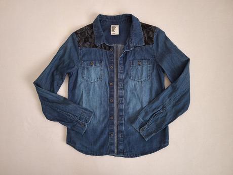 Košeľa rifľová, h&m,146