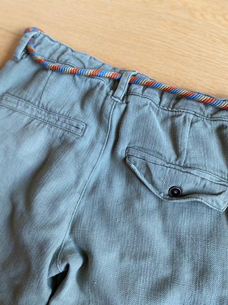 Chino nohavice s ozdobným opaskom, reserved,140