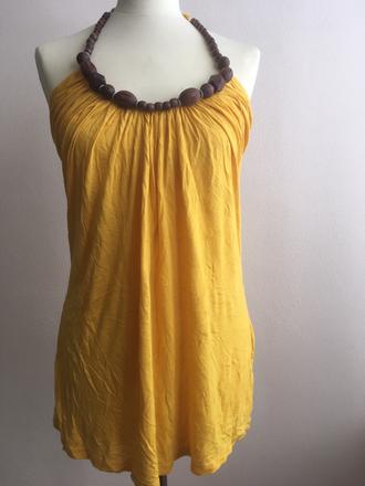 Nenosené tričko s holým chrbtom veľ.m, new yorker,m