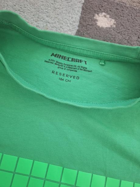Kratke tricko minecraft 164, reserved,164