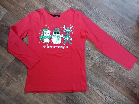 Vianočné tričko, bonprix,128