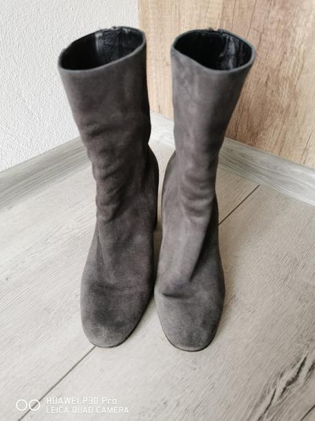 Dámske semišové čižmy högl, 40