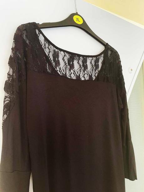 Tričko s krajkou, l