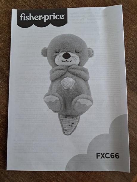 Fisher price vydra na zaspavanie s hudbou, 