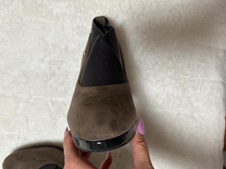 Krásne kotníkové topánky na vysokom podpätku gaudi, gaudi,40