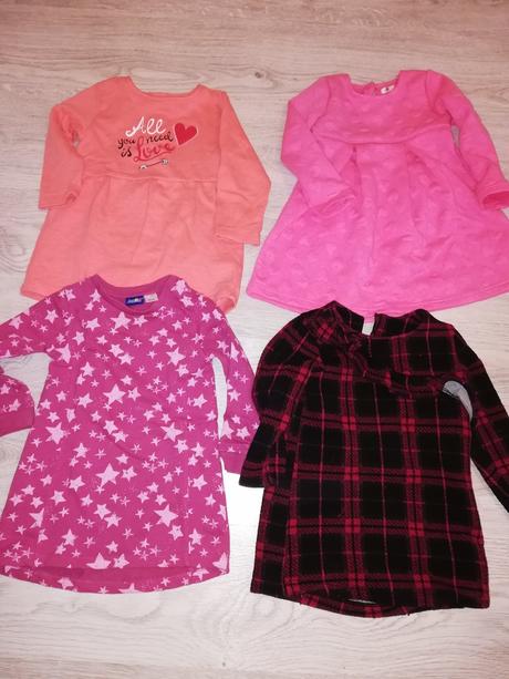 Krásne šaty, teplejšie, top stav, veľ. 86/92, lupilu,86