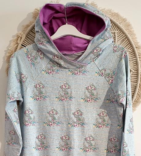 Handmade teplákové šaty, m