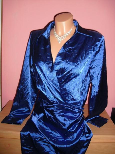 Luxusna satenova kosielka, s