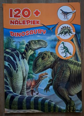 Dinosaury- kniha s nálepkami, 