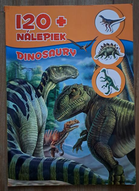 Dinosaury- kniha s nálepkami, 