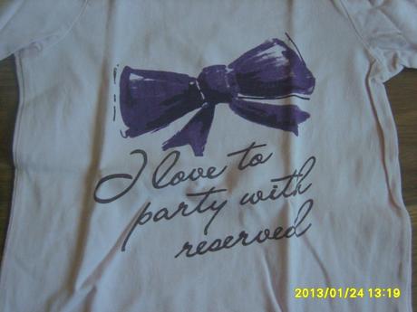 Dievčenské tričko, reserved,116