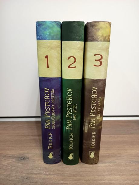 Pán prsteňov knihy 1,2,3, 
