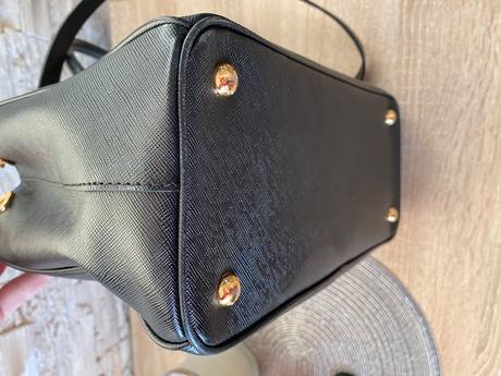 Original prada saffiano lux galleria double zip, prada