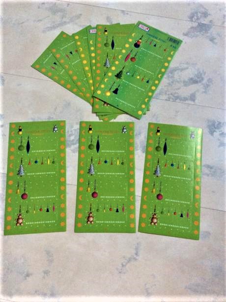 Štítky na darčeky k vianociam,