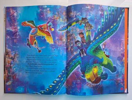 Kniha disney pixar "coco", 