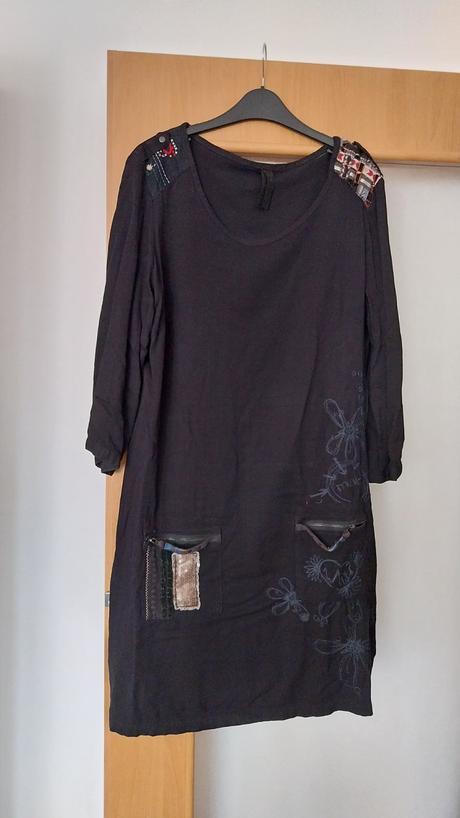 Cierne saty desigual v.42, desigual,42