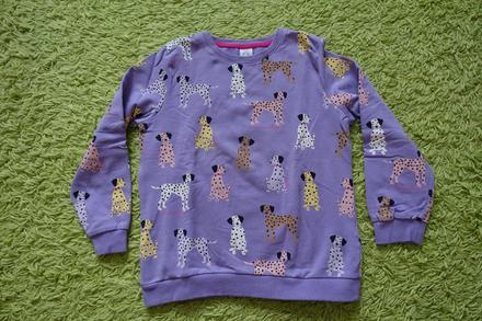 Mikina s dalmatíncami, lindex,128