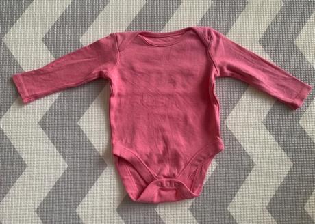 Bavlnené body s dlhým rukávom, f&f,68