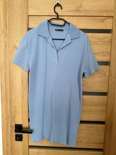 Zara polo predĺžené tričko, zara,m