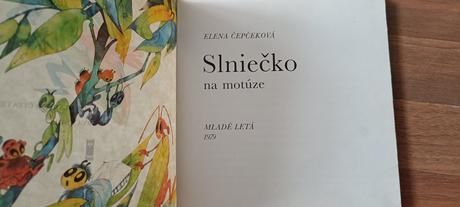 Kniha slniečko na motúze,